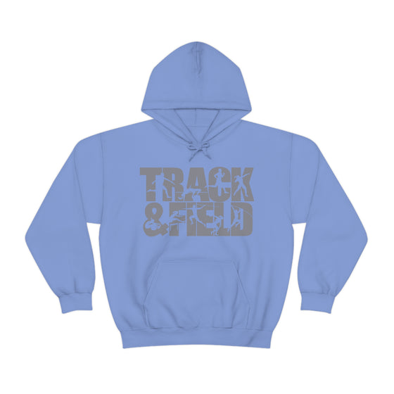 Chill Stitch – Track & Field Sport - Unisex Hooded Hoodie Sweatshirt – Embrace Your Vibe