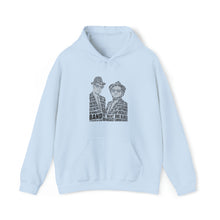  Blues Brothers | Unisex Hooded Hoodie Sweatshirt | Embrace Your Vibe | Calligram Word Design