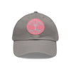 Tree Life Hat | Tree of Life Design Circle Leather Patch Baseball Cap