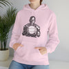 Michael Jordan Basketball | Unisex Hooded Hoodie Sweatshirt  | Calligram Word Design