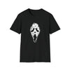 Halloween Shirt | The Reaper Screaming Halloween | Abstract Unisex Soft Style Tee T-Shirt