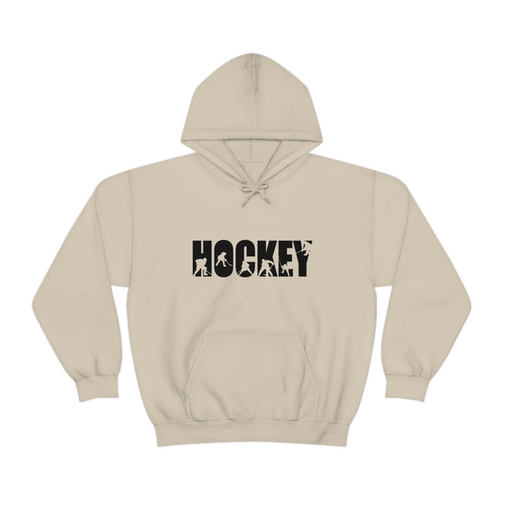 Chill Stitch – Hockey Sport - Unisex Hooded Hoodie Sweatshirt – Embrace Your Vibe