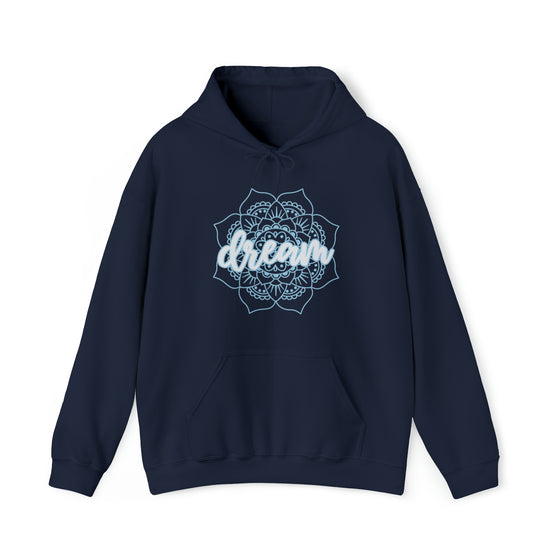 Boho Dream Easy Mandala | Unisex Hooded Hoodie Sweatshirt | Embrace Your Vibe