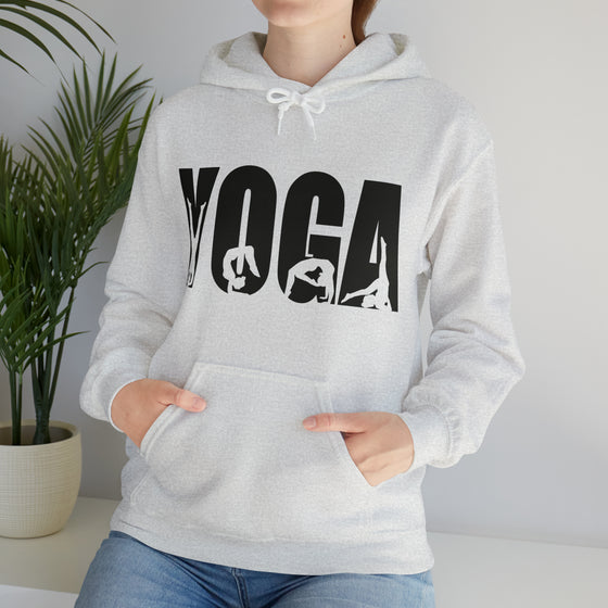 Yoga Sweatshirt | Yoga Namaste Self-Care  |  Unisex Hooded Hoodie Sweatshirt