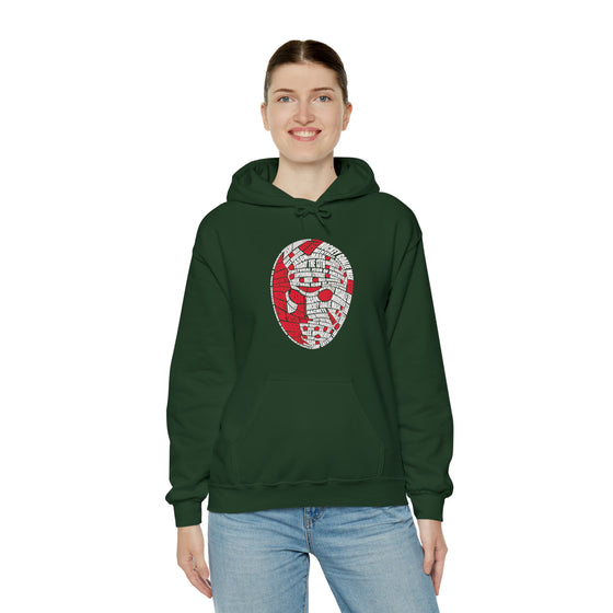 Jason  Friday  Halloween | Unisex Hooded Hoodie Sweatshirt | Embrace Your Vibe | Calligram Word Design