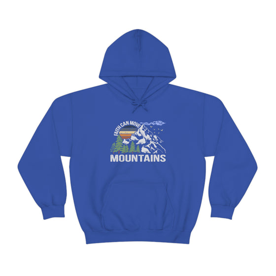 Faith Move Mountains Sweatshirt | Unisex Hooded Hoodie Sweatshirt