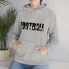 Chill Stitch – Football Sport - Unisex Hooded Hoodie Sweatshirt – Embrace Your Vibe