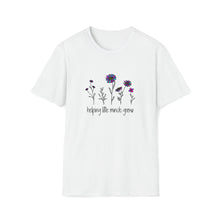  Teacher Shirt | Teacher Life Teaching Little Minds Grow | Unisex Soft Style Tee T-Shirt