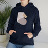 Abstract Shapes V19 Egg Blocks | Abstract | Minimalist | Modern  Unisex Hooded Hoodie Sweatshirt | Embrace Your Vibe