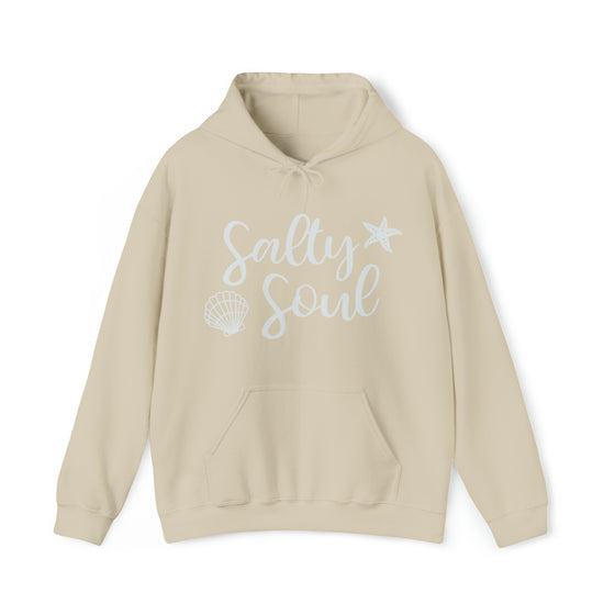 Boating Sweatshirt | Salty Soul Beach Ocean Life Boating | Unisex Hooded Hoodie Sweatshirt