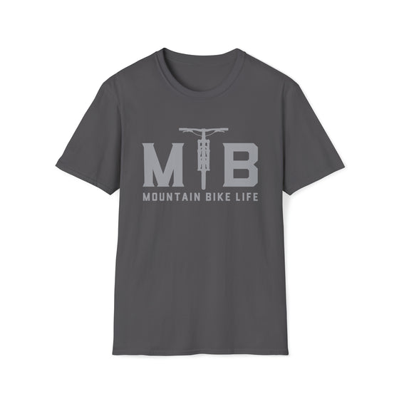 Bike Shirt | MTB Mountain Bike Life Biking |  Unisex Soft Style Tee T-Shirt