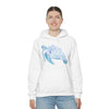 Floral Mandala Sea Turtle Sweatshirt | Unisex Hooded Hoodie Sweatshirt