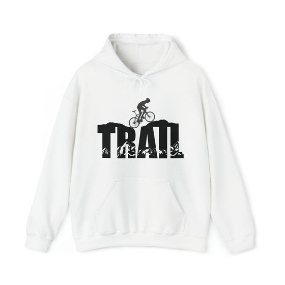 Bike Sweatshirt | MTB Trail Ride Mountain Biking Bike | Unisex Hooded Hoodie Sweatshirt