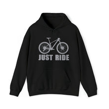  Bike Sweatshirt | MTB Mountain Bike Just Ride | Unisex Hooded Hoodie Sweatshirt