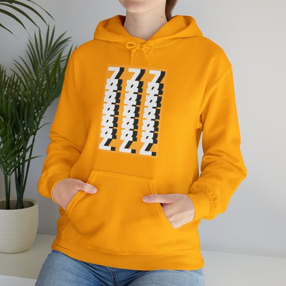 Abstract Shapes V1 Horizontal Scribe | Abstract | Minimalist | Modern  Unisex Hooded Hoodie Sweatshirt | Embrace Your Vibe