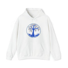  Beach Hoodie | Tree of Life Blues | Unisex Hooded Hoodie Sweatshirt