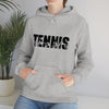 Chill Stitch – Tennis Sport - Unisex Hooded Hoodie Sweatshirt – Embrace Your Vibe