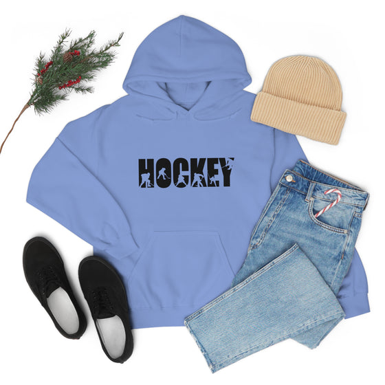 Chill Stitch – Hockey Sport - Unisex Hooded Hoodie Sweatshirt – Embrace Your Vibe