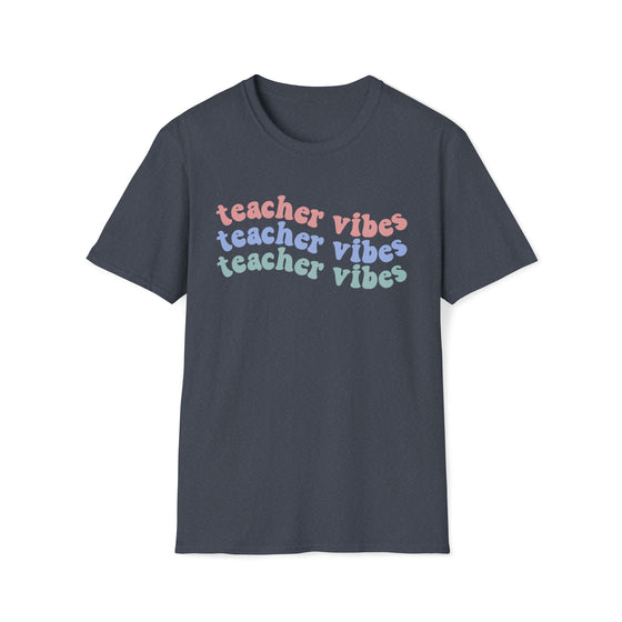 Teacher Life Shirt | Teaching Vibes | Unisex Soft Style Tee T-Shirt