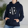 Abstract Shapes V20 | Abstract | Minimalist | Modern  Unisex Hooded Hoodie Sweatshirt | Embrace Your Vibe