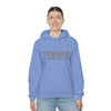 Chill Stitch – Tennis Sport - Unisex Hooded Hoodie Sweatshirt – Embrace Your Vibe