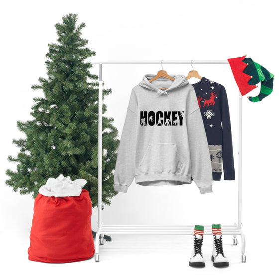 Chill Stitch – Hockey Sport - Unisex Hooded Hoodie Sweatshirt – Embrace Your Vibe