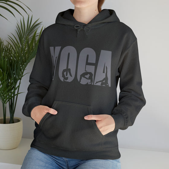 Yoga Sweatshirt | Yoga Namaste Self-Care  |  Unisex Hooded Hoodie Sweatshirt
