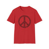 Abstract Shirt | War Peace Symbol Machine | Abstract Unisex Soft Style Tee T-Shirt