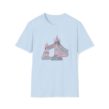  Abstract Shirt | Tower Bridge London Deck of Cards | Abstract Unisex Soft Style Tee T-Shirt