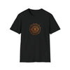 Abstract Shapes V34 All Seeing Eye Mystical Egyptian | Unisex Soft Style Tee T-Shirt | Embrace Your Vibe