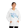 Floral Mandala Sea Turtle Sweatshirt | Unisex Hooded Hoodie Sweatshirt