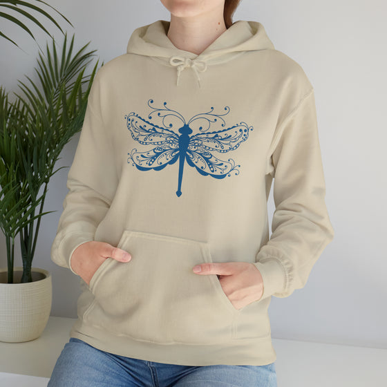 Dragonfly Sweatshirt | Wild Nature | Unisex Hooded Hoodie Sweatshirt