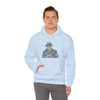 Al Capone | Unisex Hooded Hoodie Sweatshirt | Embrace Your Vibe | Calligram Word Design
