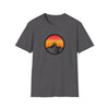 Bike Shirt | MTB Silhouette Bike Tire Mountain Biking | Unisex Soft style T-Shirt