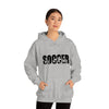 Chill Stitch – Soccer Sport - Unisex Hooded Hoodie Sweatshirt – Embrace Your Vibe