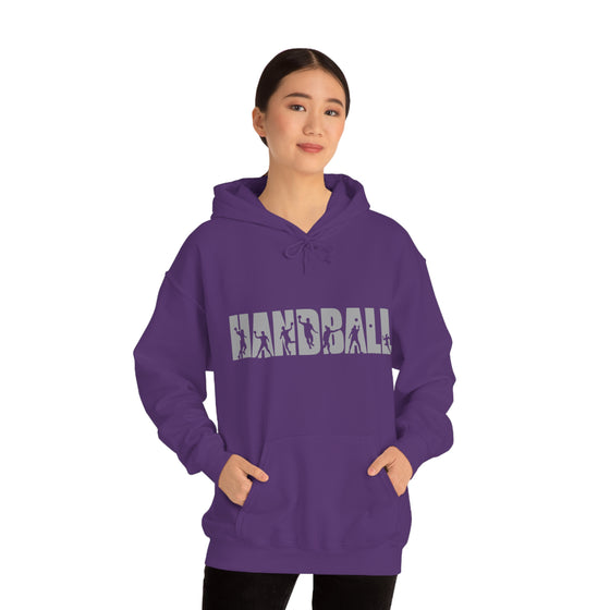 Chill Stitch – Handball Sport - Unisex Hooded Hoodie Sweatshirt – Embrace Your Vibe