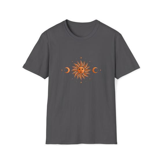 Abstract Shapes V32 Mystical Native Egyptian | Unisex Soft Style Tee T-Shirt  |  Embrace Your Vibe