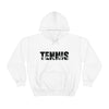 Chill Stitch – Tennis Sport - Unisex Hooded Hoodie Sweatshirt – Embrace Your Vibe