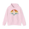 Bike Sweatshirt | MTB Mountain Bike Sunset Sunrise | Unisex Hooded Hoodie Sweatshirt