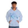 Floral Mandala Sea Turtle Sweatshirt | Unisex Hooded Hoodie Sweatshirt