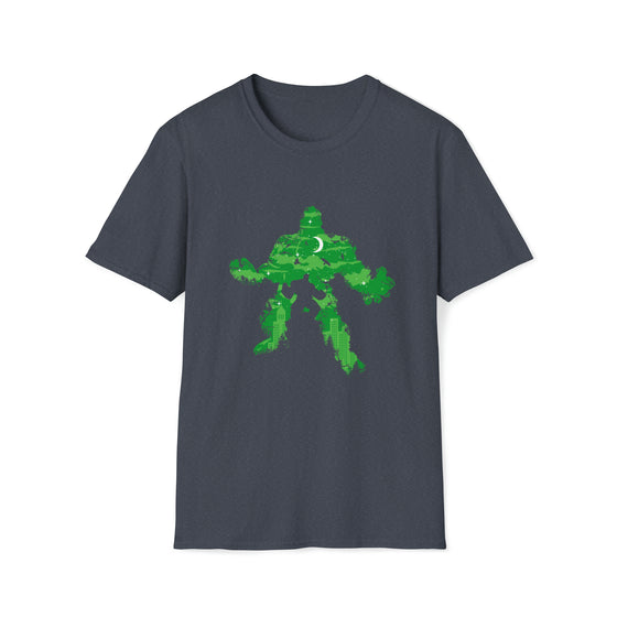 Green Monster Hulk | Abstract Unisex Soft Style Tee T-Shirt