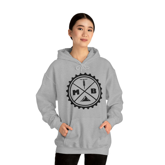 Bike Sweatshirt | MTB Mountain Bike X Rides | Unisex Hooded Hoodie Sweatshirt