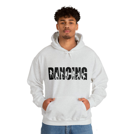 Dancing Dance Sweatshirt | Silhouette Sports Name | Unisex Hooded Hoodie Sweatshirt