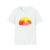 Bike Shirt | MTB Mountain Bike Sunrise Ride Biking  | Unisex Soft Style Tee T-Shirt