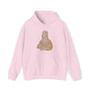 Mona Lisa France | Unisex Hooded Hoodie Sweatshirt  | Calligram Word Design