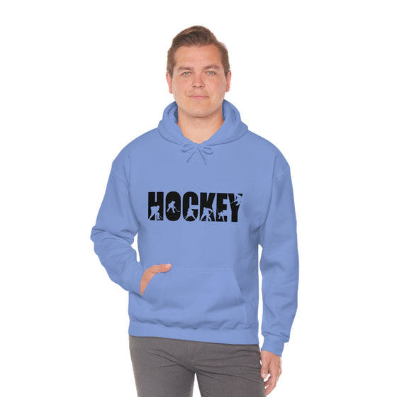 Chill Stitch – Hockey Sport - Unisex Hooded Hoodie Sweatshirt – Embrace Your Vibe