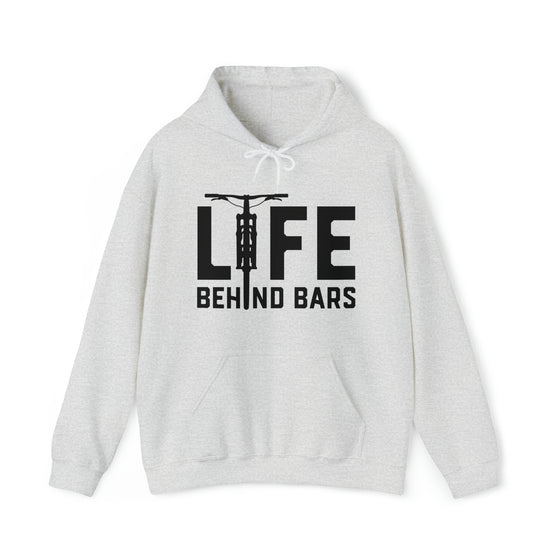 Bike Sweatshirt | MTB Mountain Bike Life Behind Bars 2 | Unisex Hooded Hoodie Sweatshirt