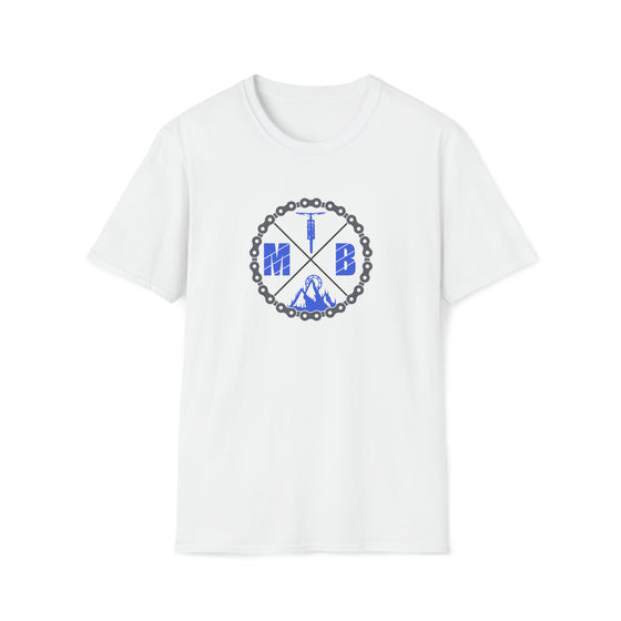 Bike Shirt | MTB Bike Chain Circle Mountain Biking | Unisex Soft style T-Shirt