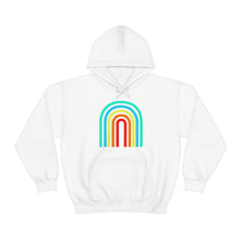  Chill Stitch – Modern Rainbow - Unisex Hooded Hoodie Sweatshirt – Embrace Your Vibe