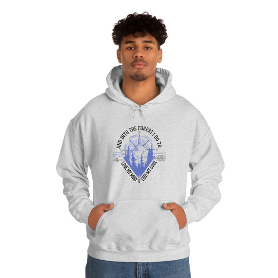 Chill Stitch – Lose Mind Find Soul Wilds - Unisex Hooded Hoodie Sweatshirt – Embrace Your Vibe